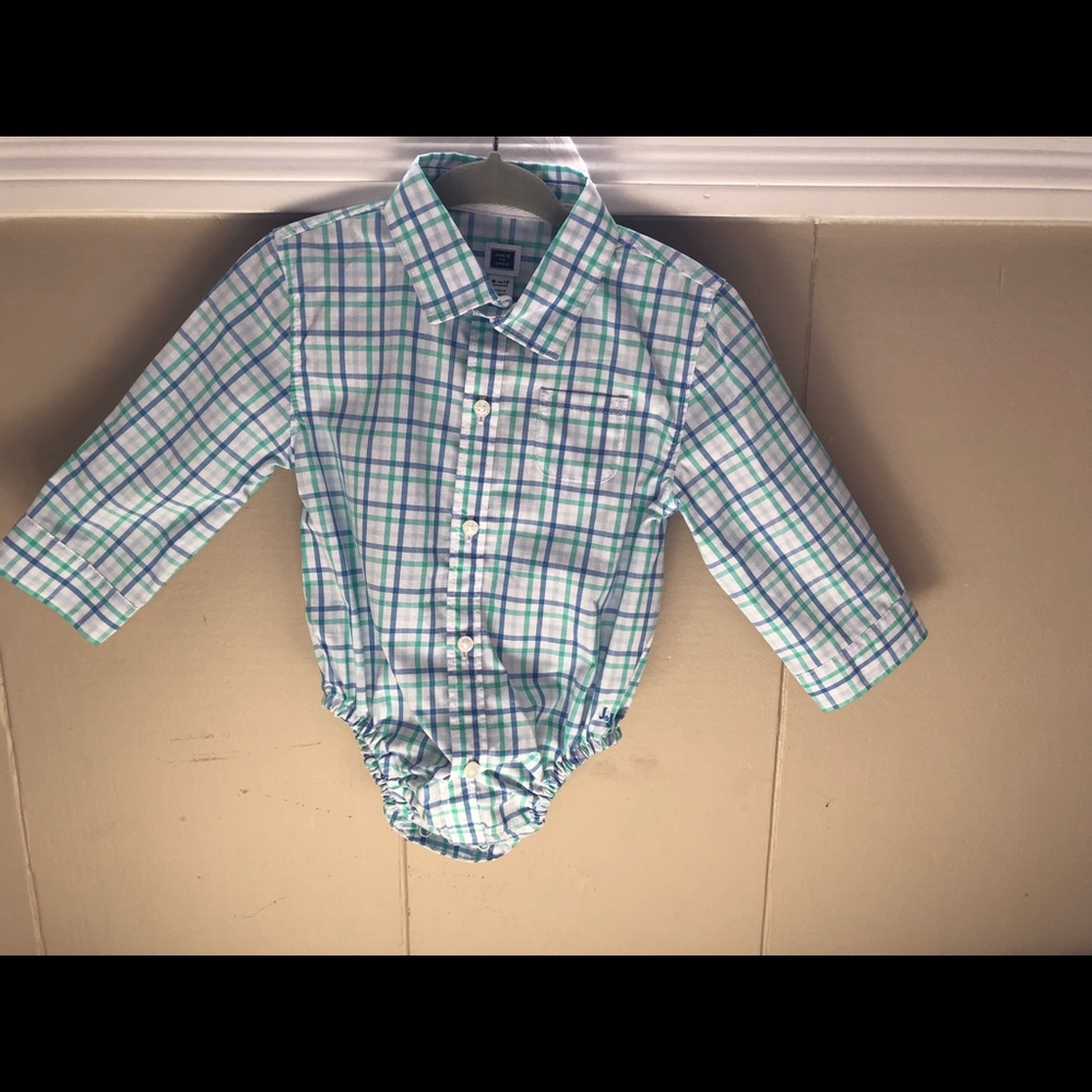 Janie and Jack NWT button up onesie
